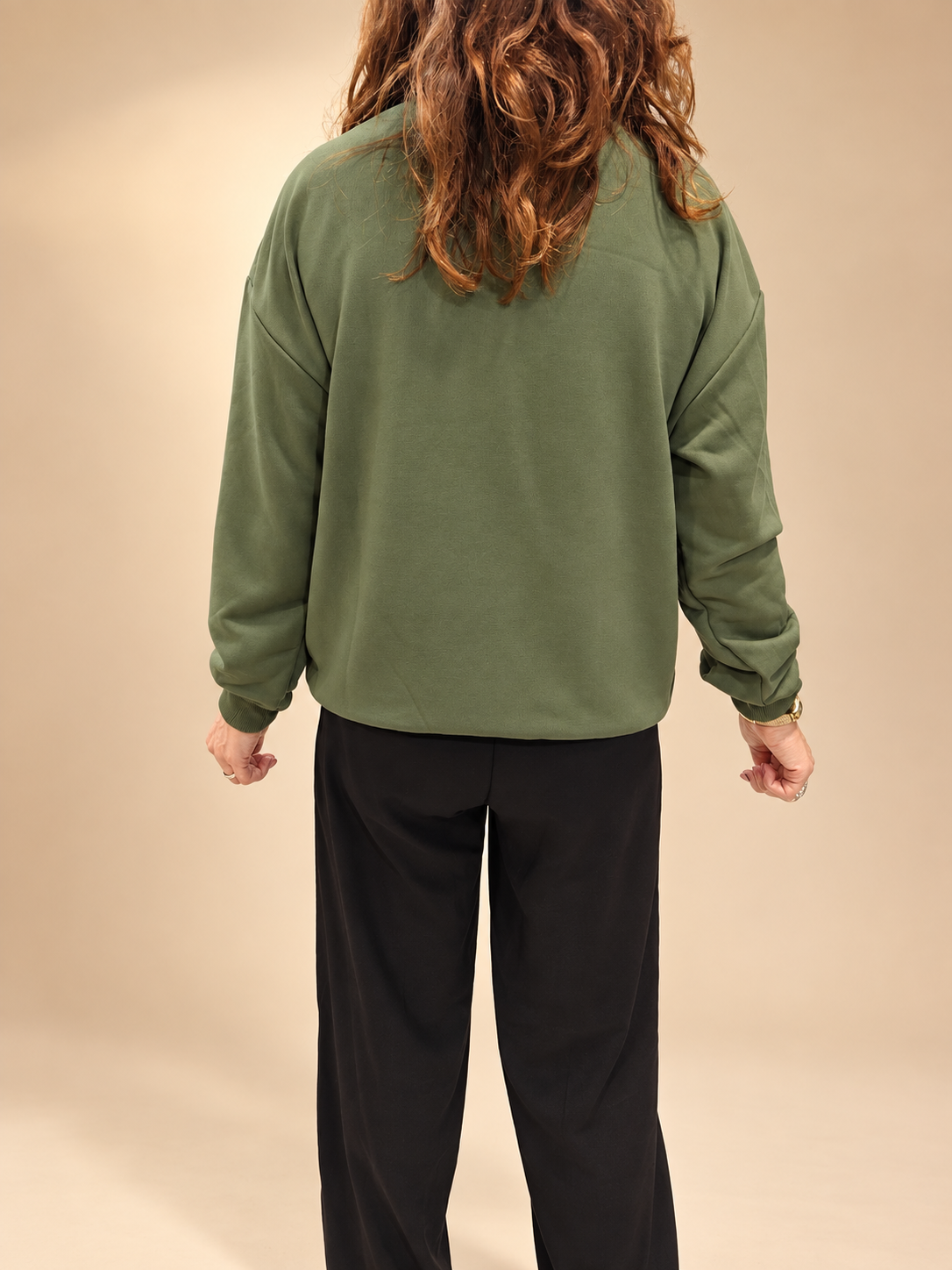 Sudadera Oversize Tigre con Gafas Rosas
