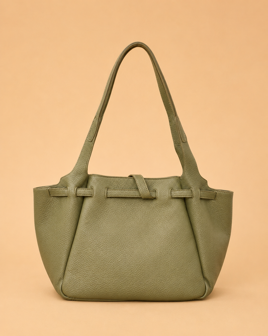 Bolso Shopper Verde de Doble Asa Martina K