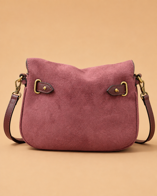 Bolso Convertible Burdeos con Detalles Martina K
