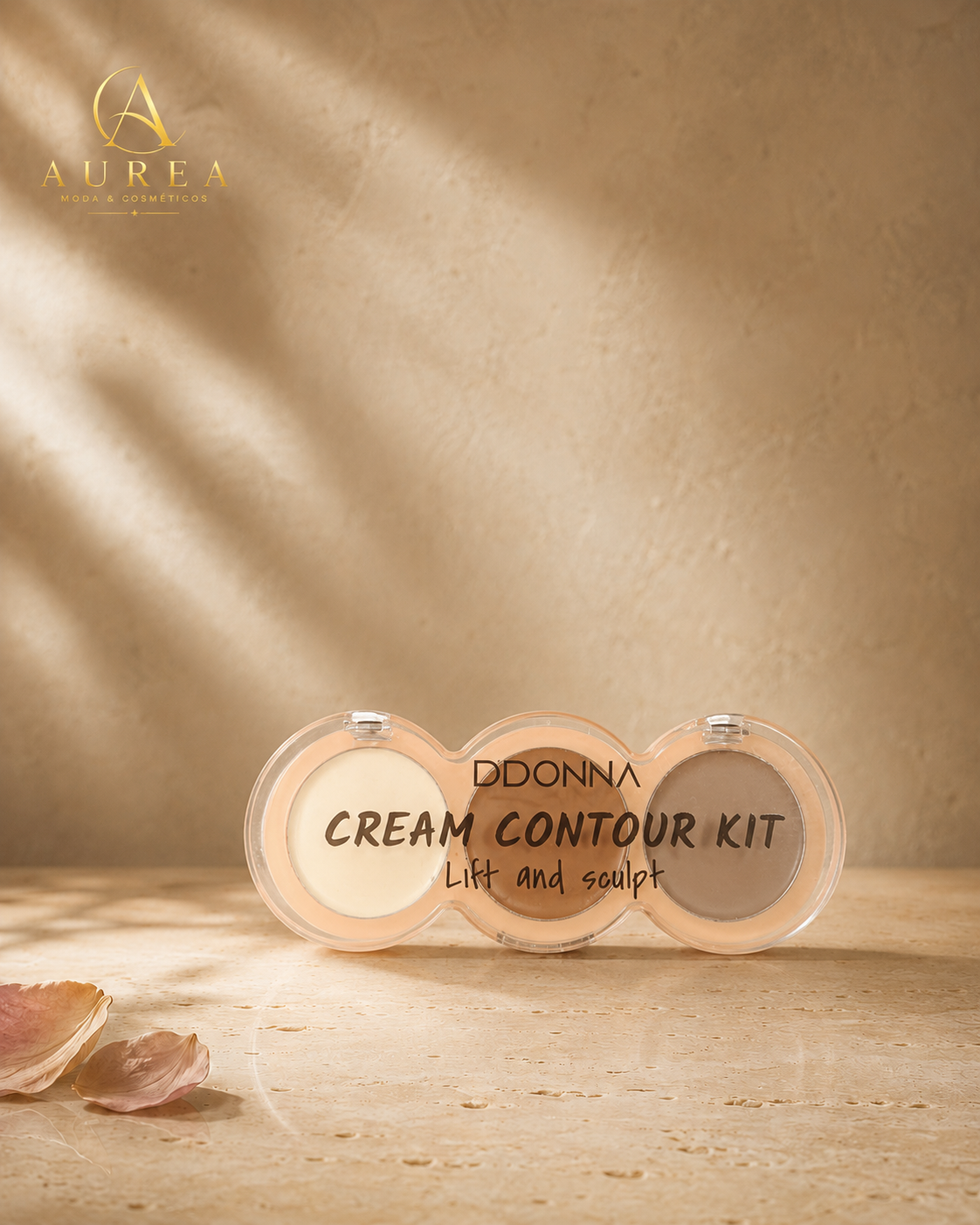 Kit de Contorno en Crema DDONNA Cream Contour Kit Medio Frío