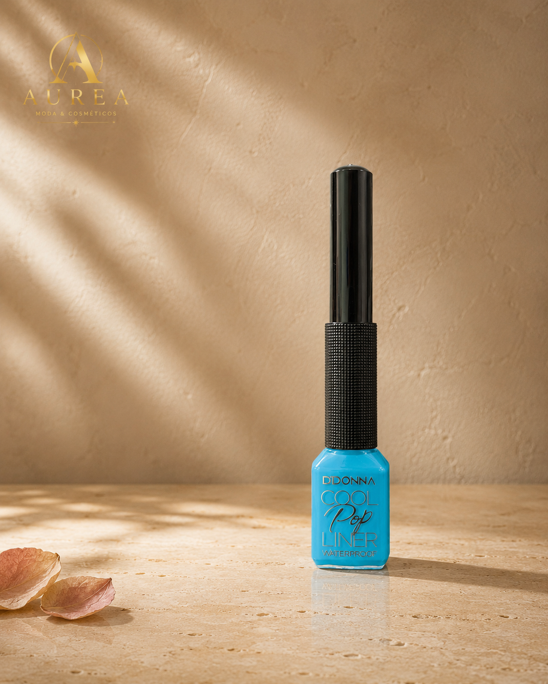 Eyeliner DDONNA Cool Pop Liner Azul Turquesa Waterproof