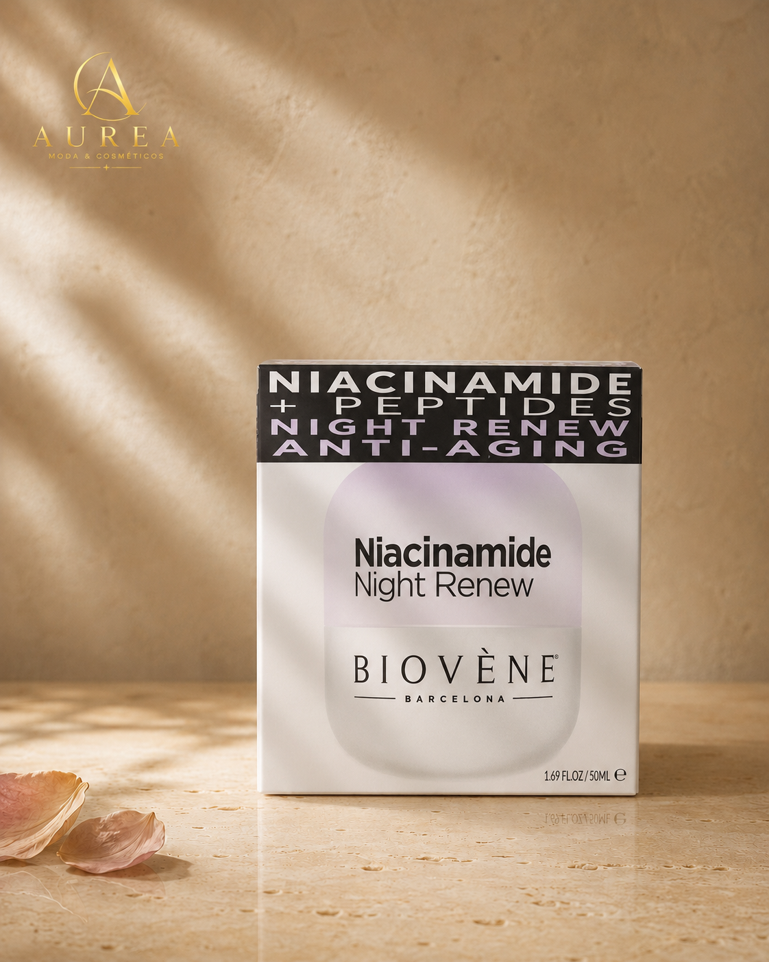 Crema de Noche Biovène Niacinamide Night Renew 50 ml