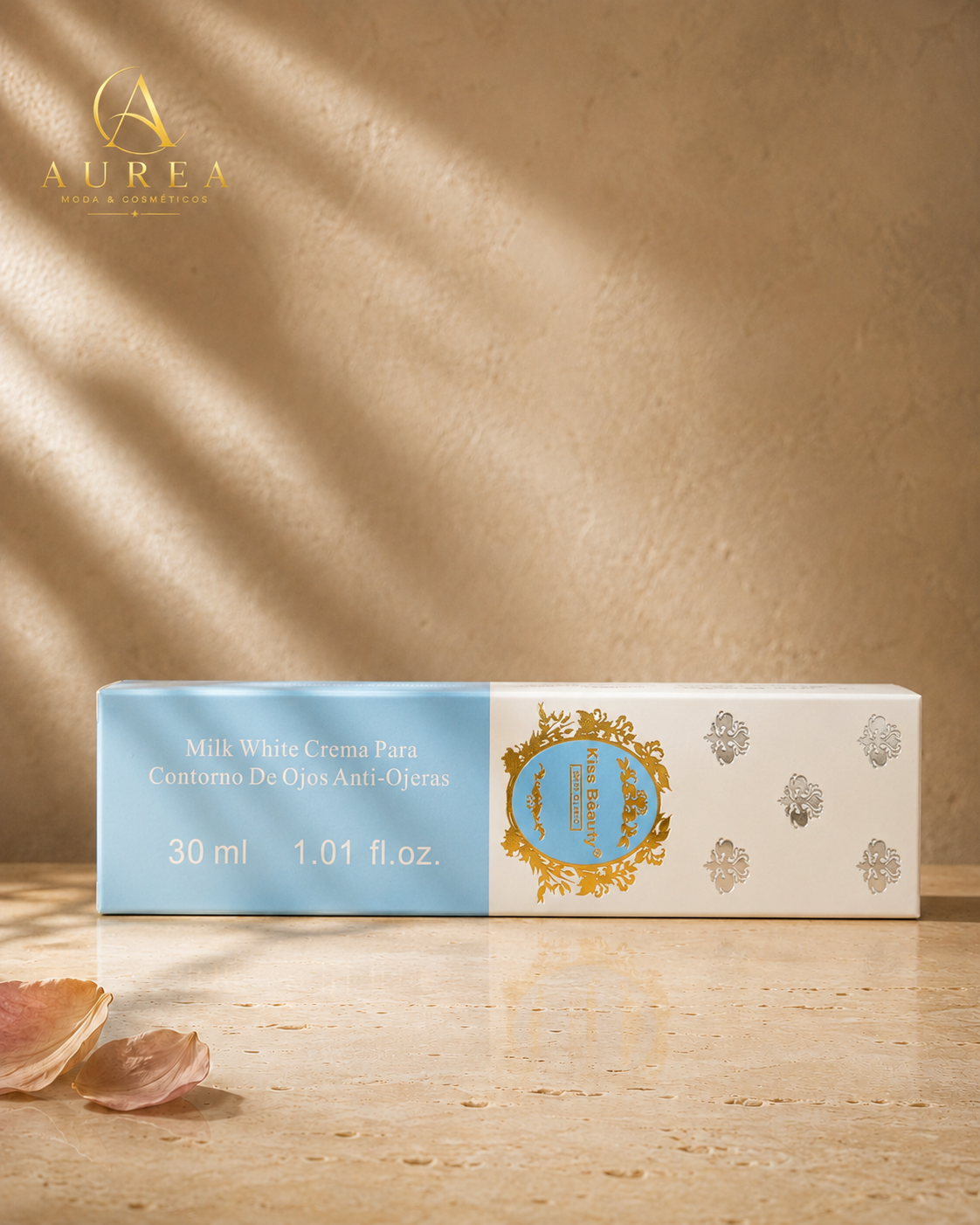 Contorno de Ojos Kiss Beauty Milk White Anti-Ojeras 30 ml