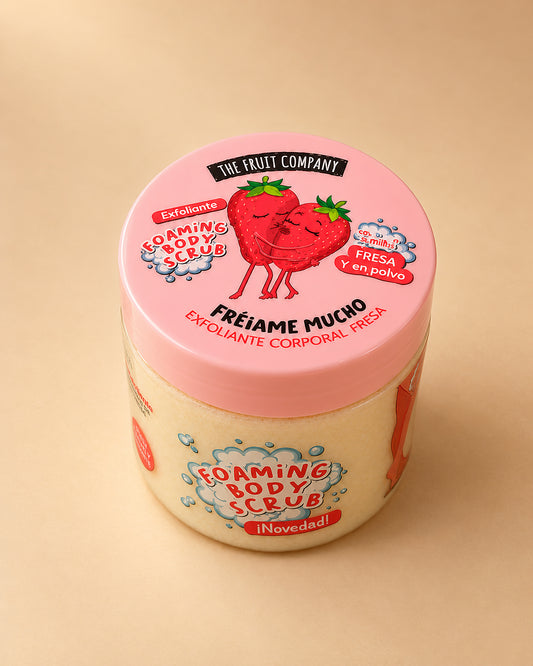 Exfoliante Corporal Espumoso 2 en 1 Fresa — The Fruit Company