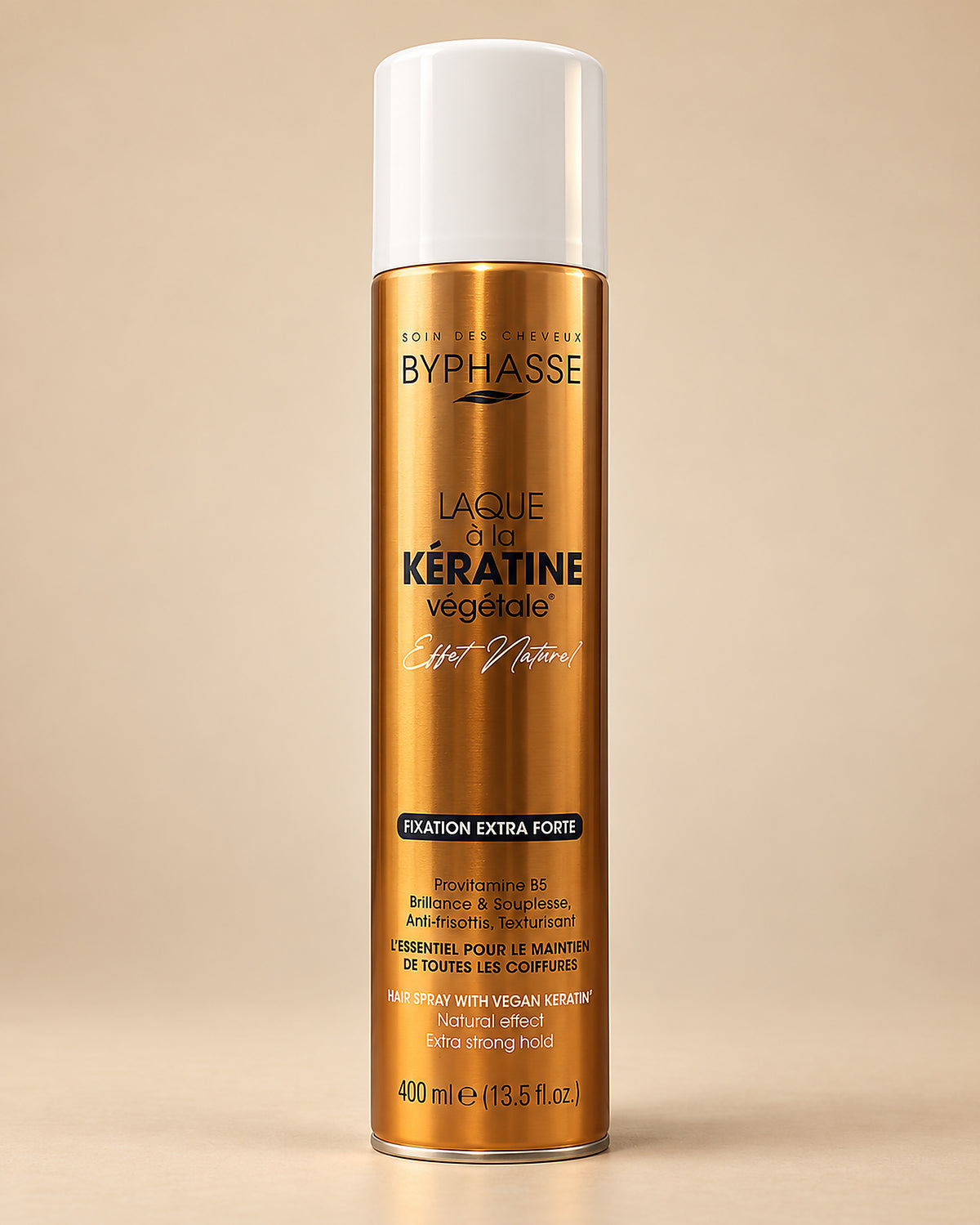 Laca BYPHASSE Keratina Vegetal 400 ml