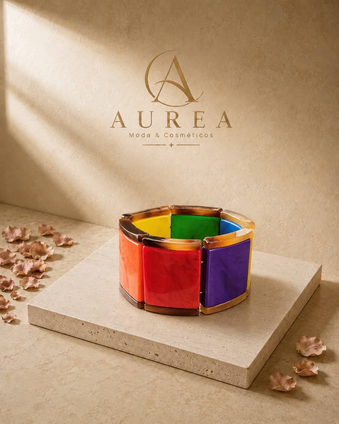 Pulsera Brazalete Iris Multicolor