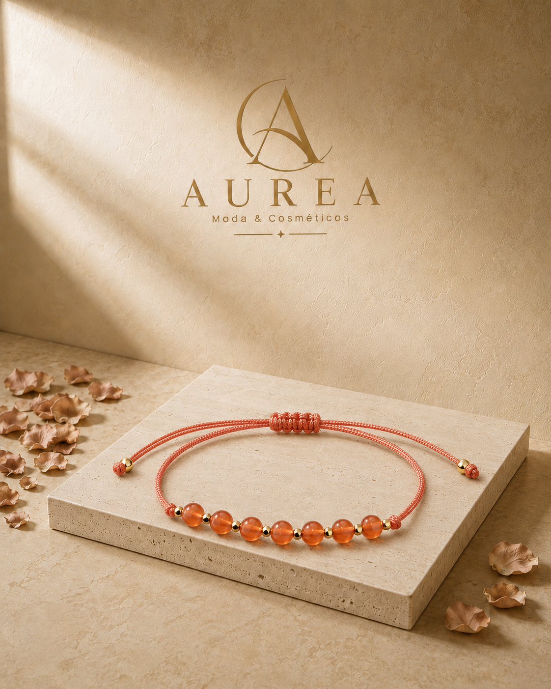 Pulsera Ajustable Corail Perle