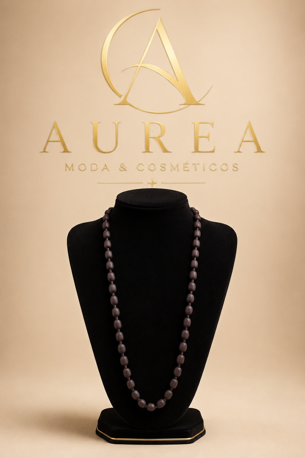 Collar Madera Ébano