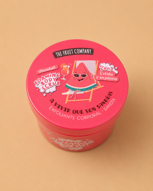 Exfoliante Corporal Espumoso 2 en 1 Sandía — The Fruit Company