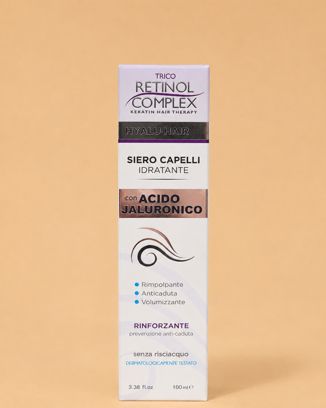 Sérum Capilar Hidratante Hyalu Hair con Ácido Hialurónico 100 ml — Trico Retinol Complex