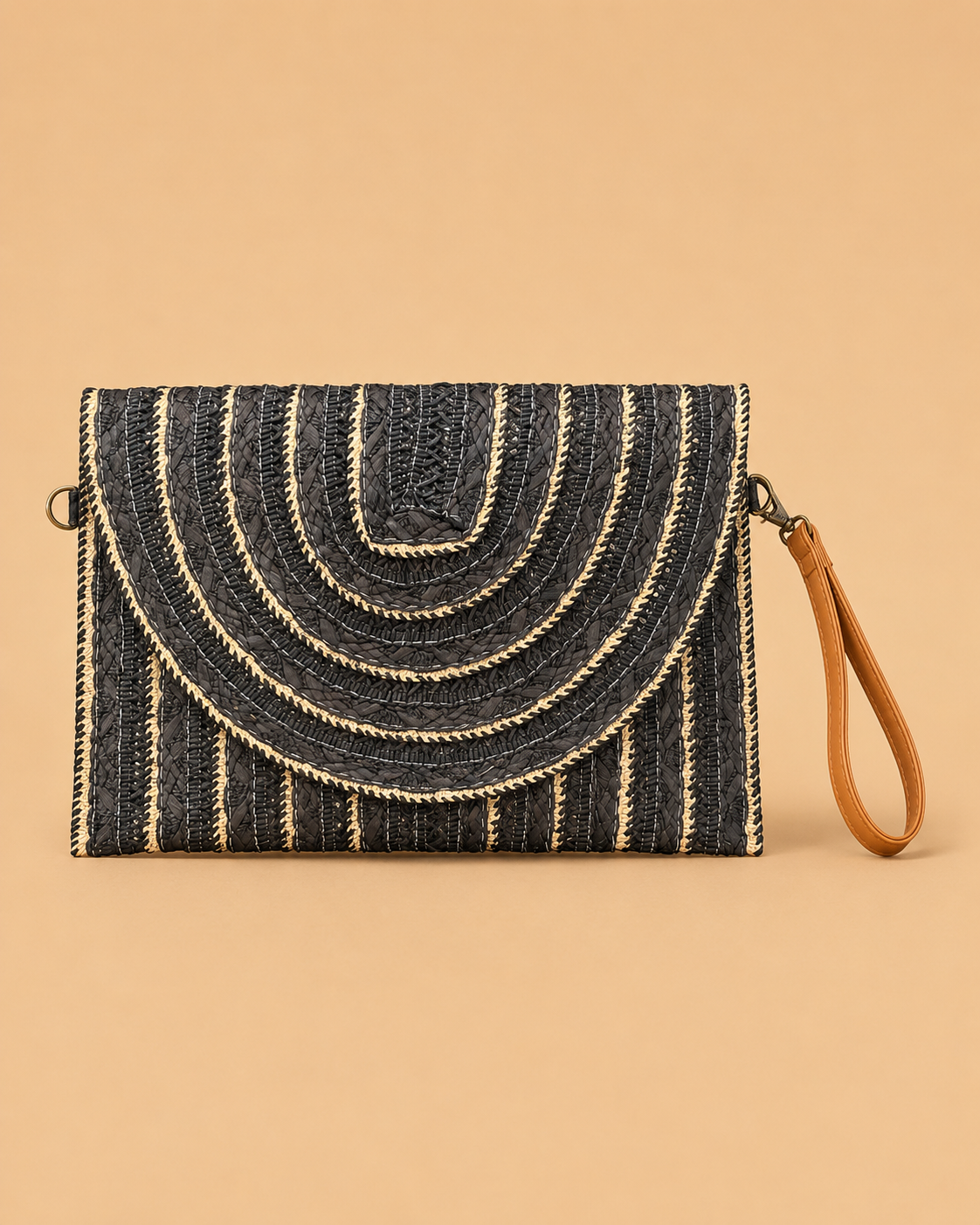 Bolso Bandolera Trenzado con Asa Desmontable