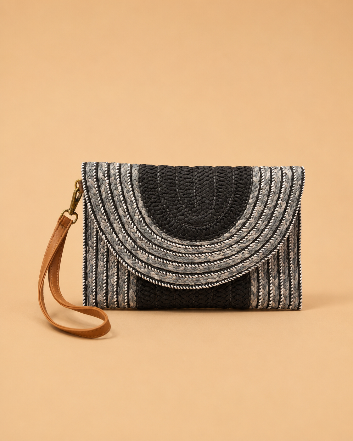 Bolso Bandolera Trenzado con Asa Desmontable