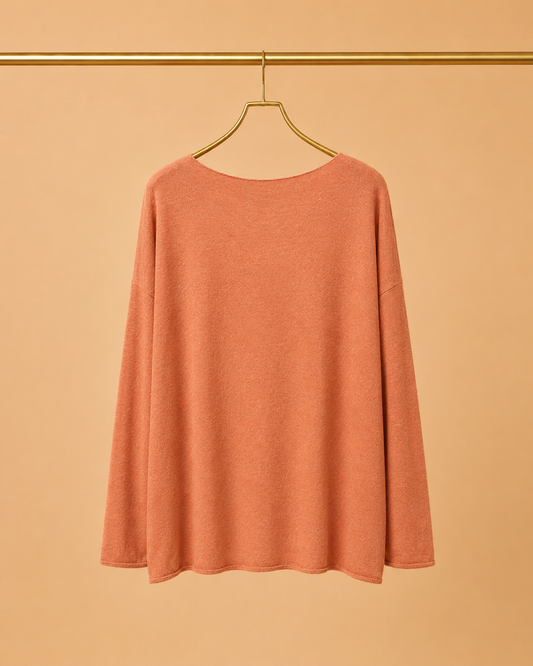 Camiseta Manga Larga Falling in Love Coral
