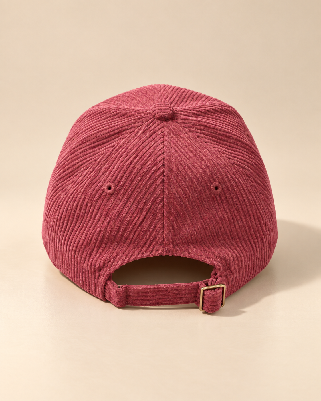 Gorra de Pana Ajustable con Visera Curva