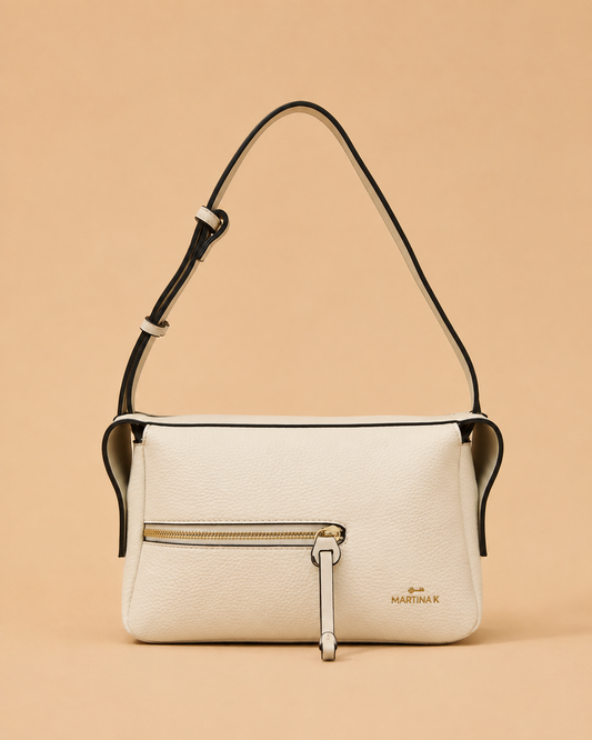 Bolso Convertible Crema con Bolsillo Martina K