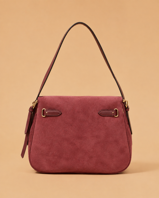 Bolso Convertible Burdeos con Cremallera Martina K