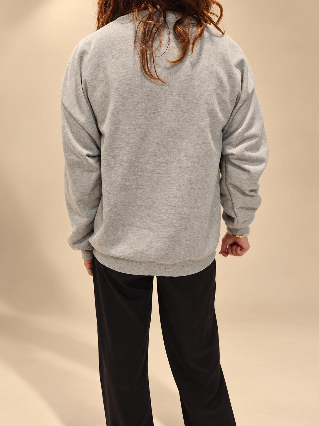 Sudadera Oversize Tigre con Gafas Rosas