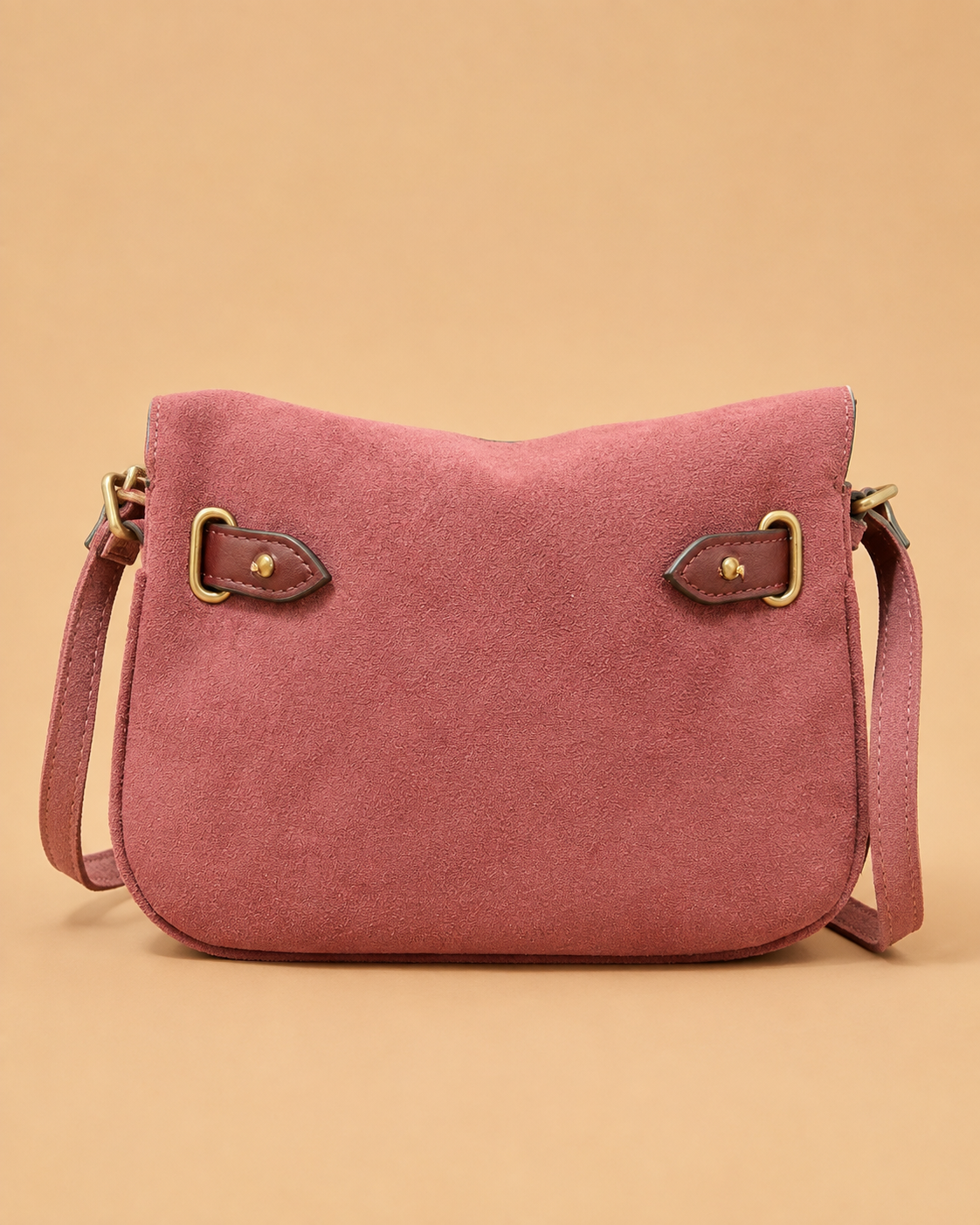 Bolso Convertible Burdeos con Detalles Martina K