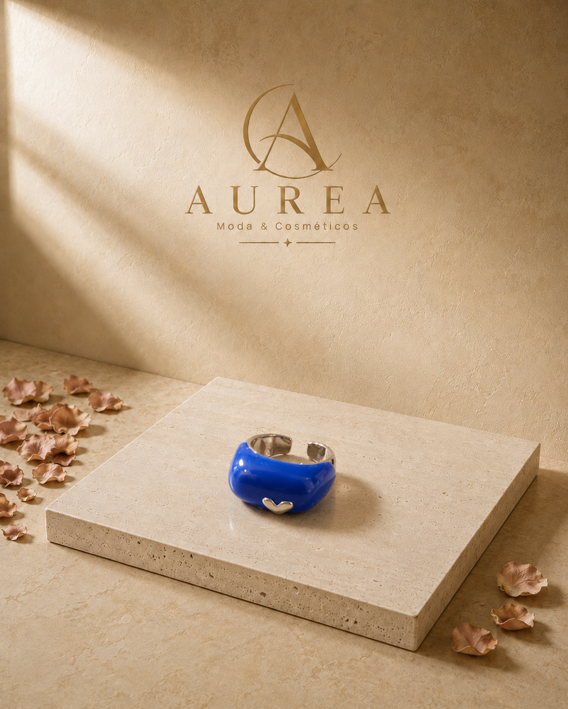 Anillo con Detalle Corazón