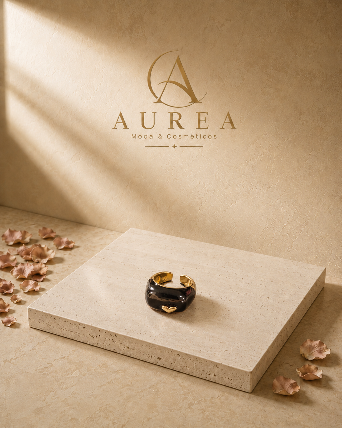 Anillo con Detalle Corazón