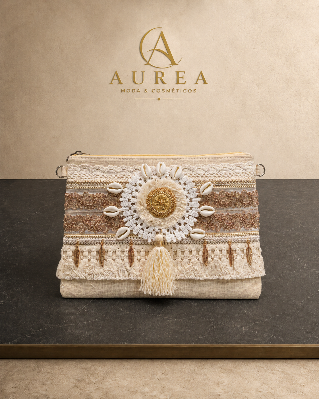 Bolso Clutch Boho Jaipur