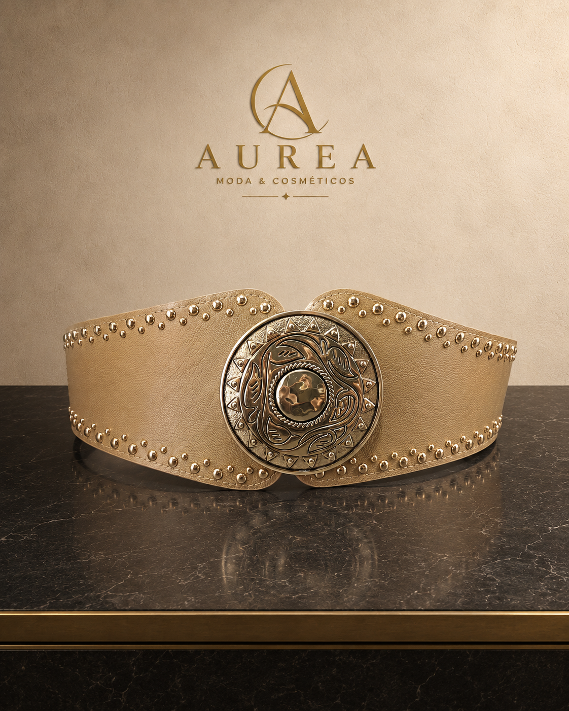 Cinturón Ancho Isadora de AUREA