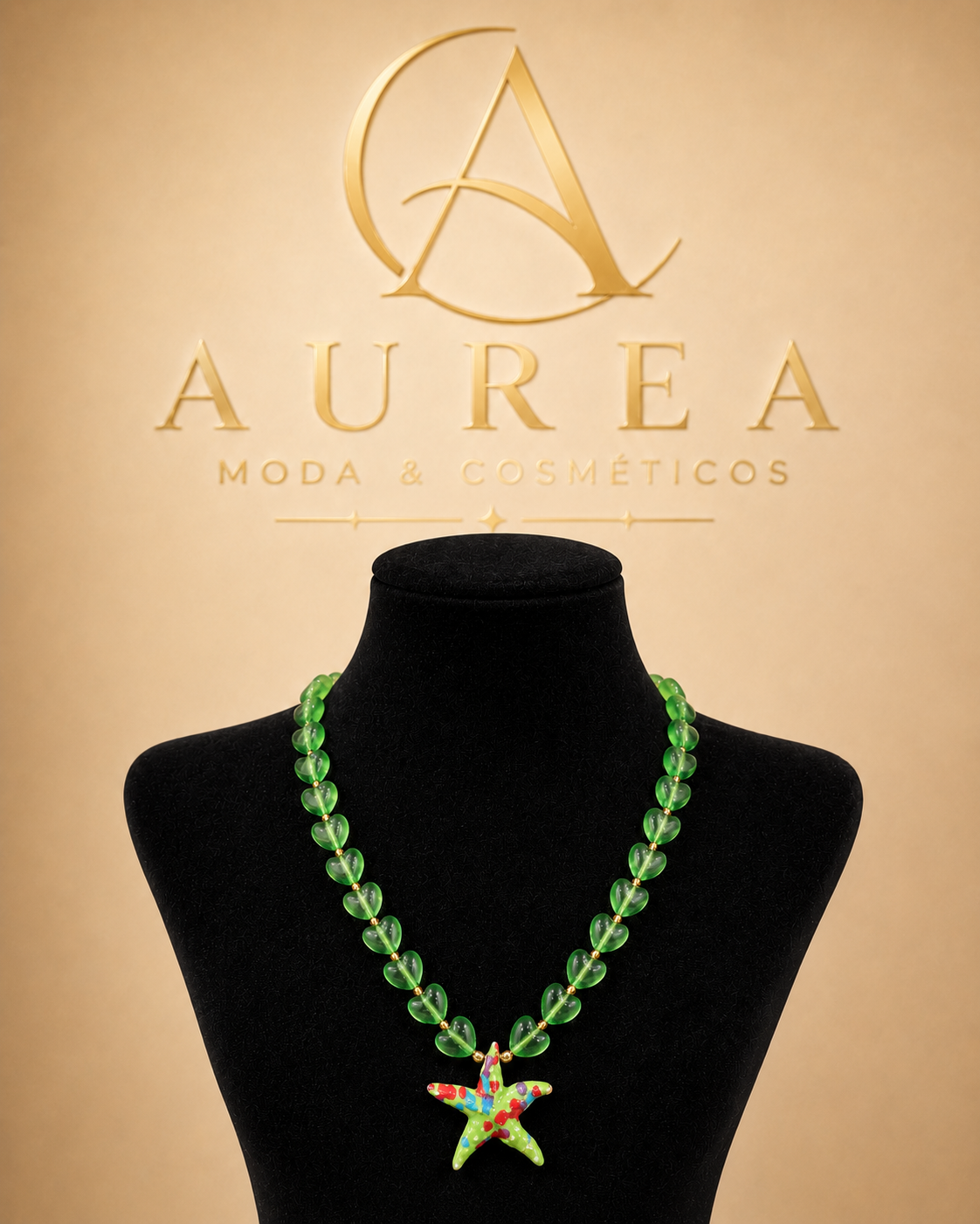 Collar Sirena Verde