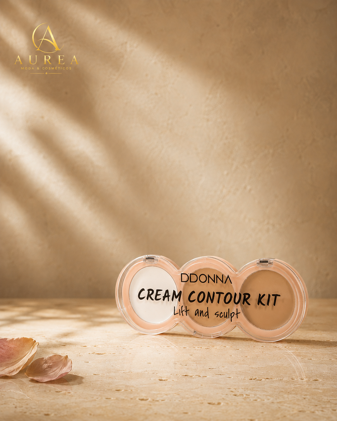 Kit de Contorno en Crema DDONNA Cream Contour Kit Claro