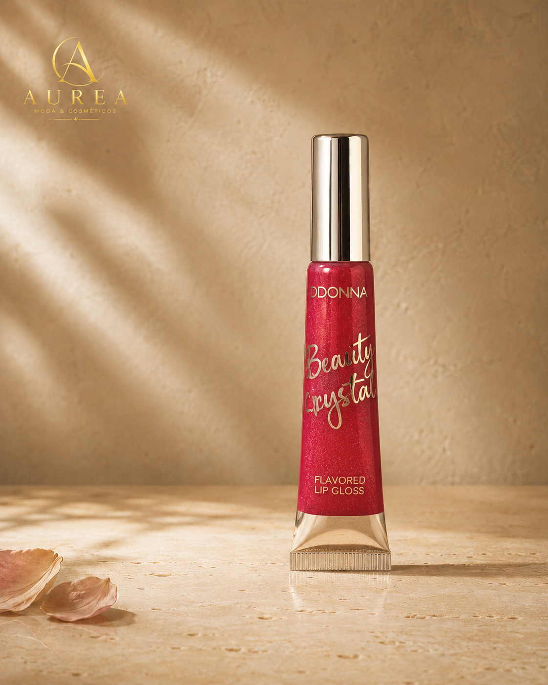 Brillo de Labios DDONNA Beauty Crystal Rojo Frambuesa
