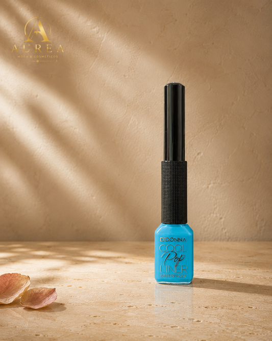 Eyeliner DDONNA Cool Pop Liner Azul Turquesa Waterproof