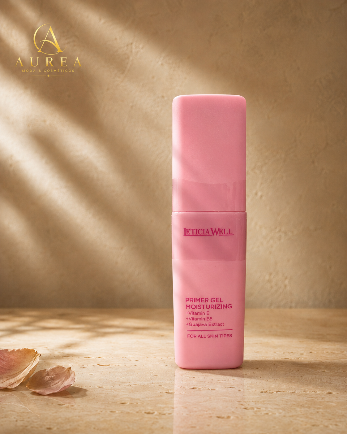Primer Gel Hidratante Leticia Well con Vitamina E y B5