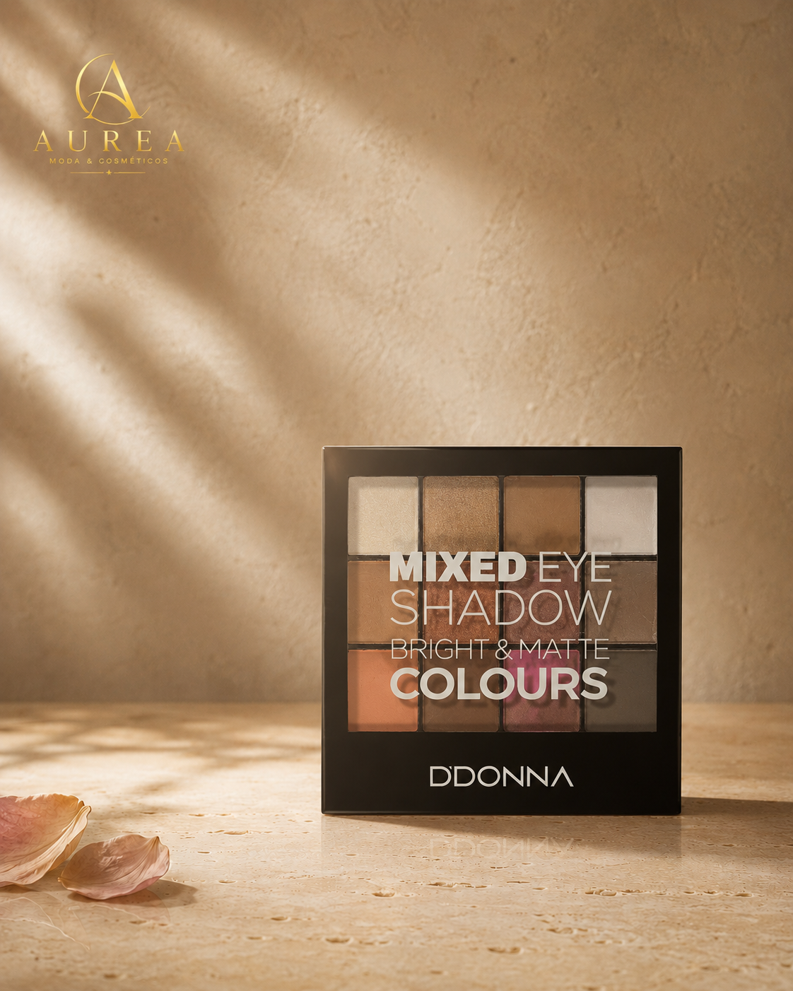 Paleta de Sombras DDONNA Mixed Eye Shadow Coral Terracota