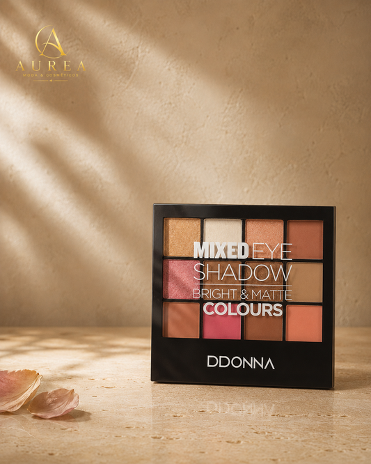 Paleta de Sombras DDONNA Mixed Eye Shadow Nude Ahumado