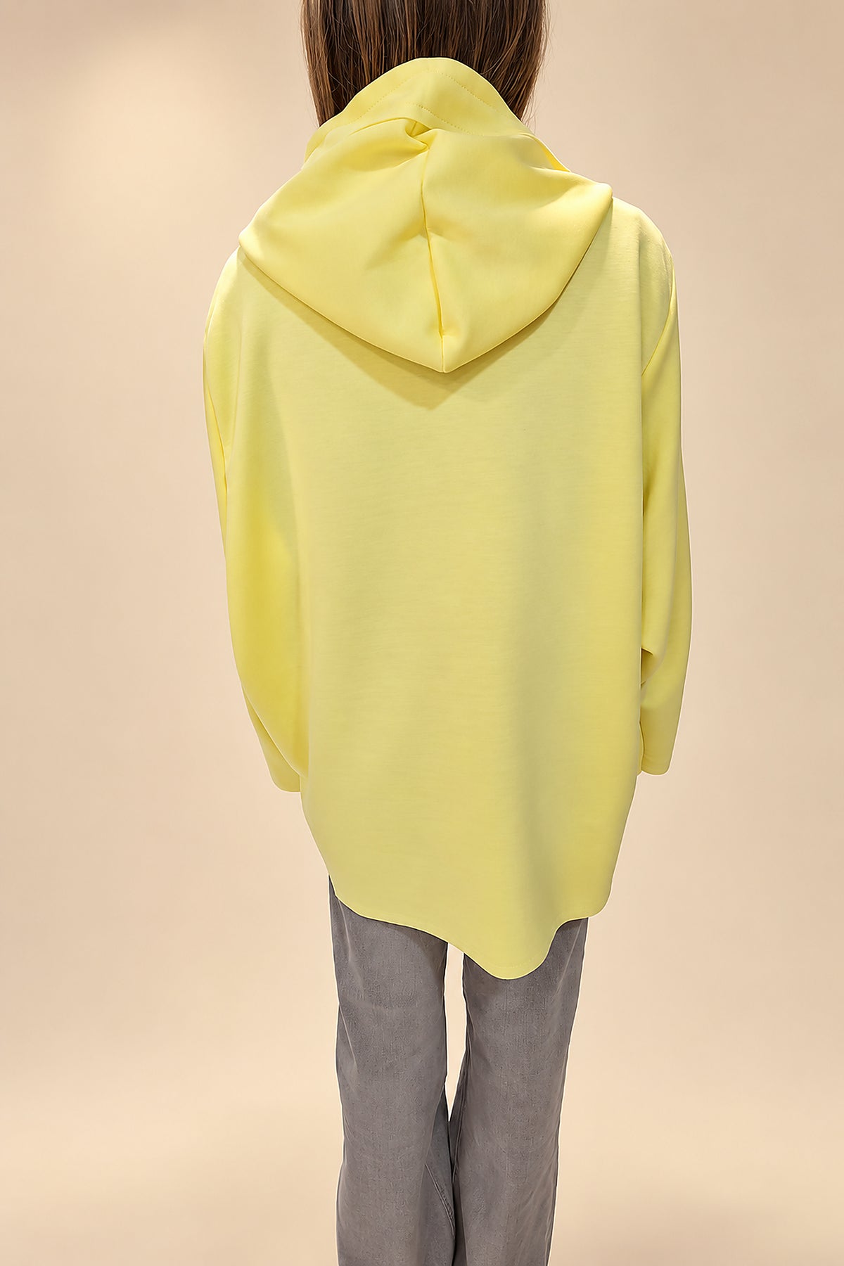 Sudadera Amarilla con Capucha Everything OK