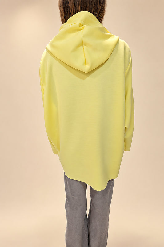 Sudadera Amarilla con Capucha Everything OK
