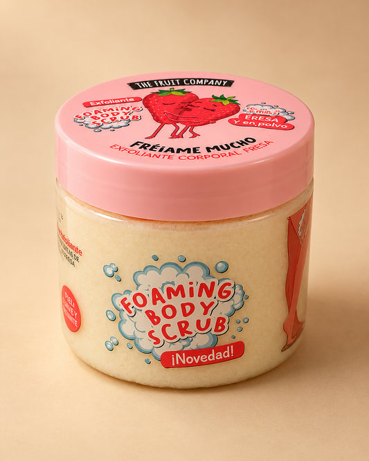 Exfoliante Corporal Espumoso 2 en 1 Fresa — The Fruit Company