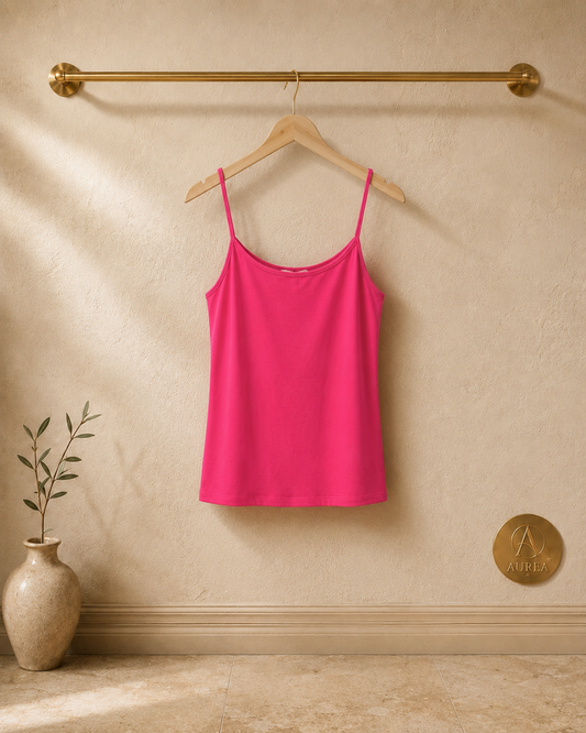 Top Fucsia de Tirantes Finos