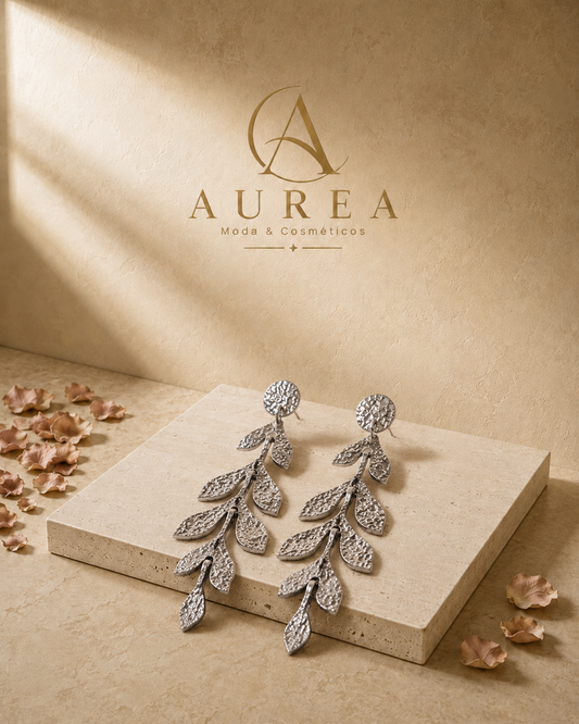 Pendientes Hoja Silver