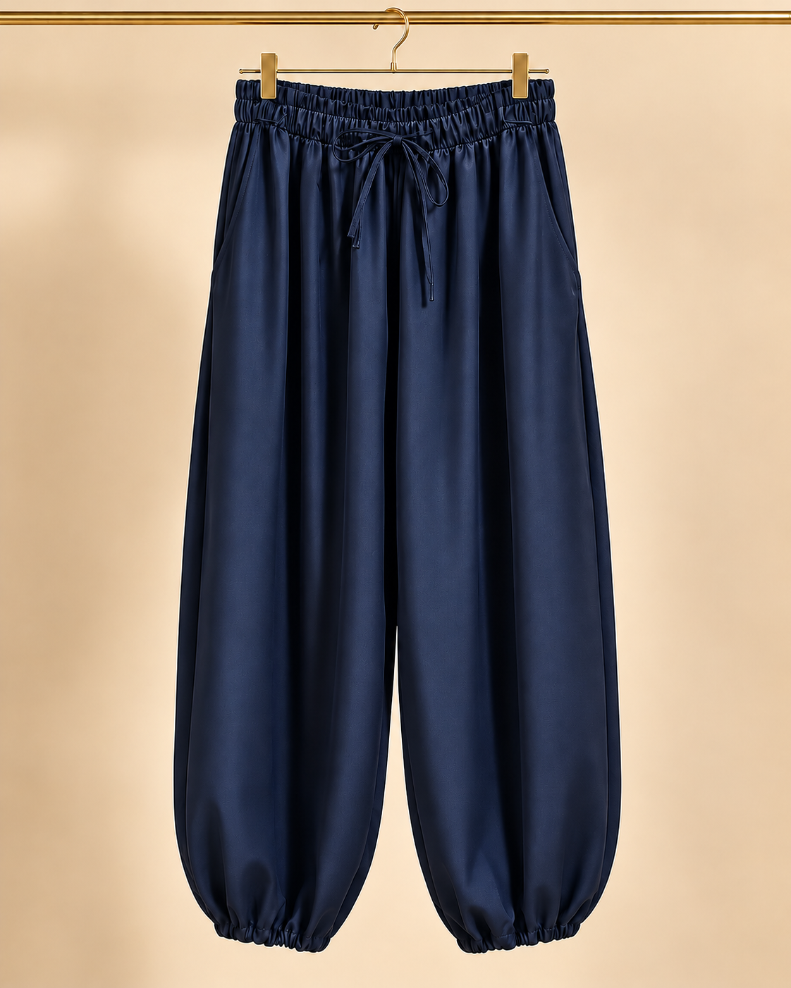 Pantalón Jogger Fluido con Lazada