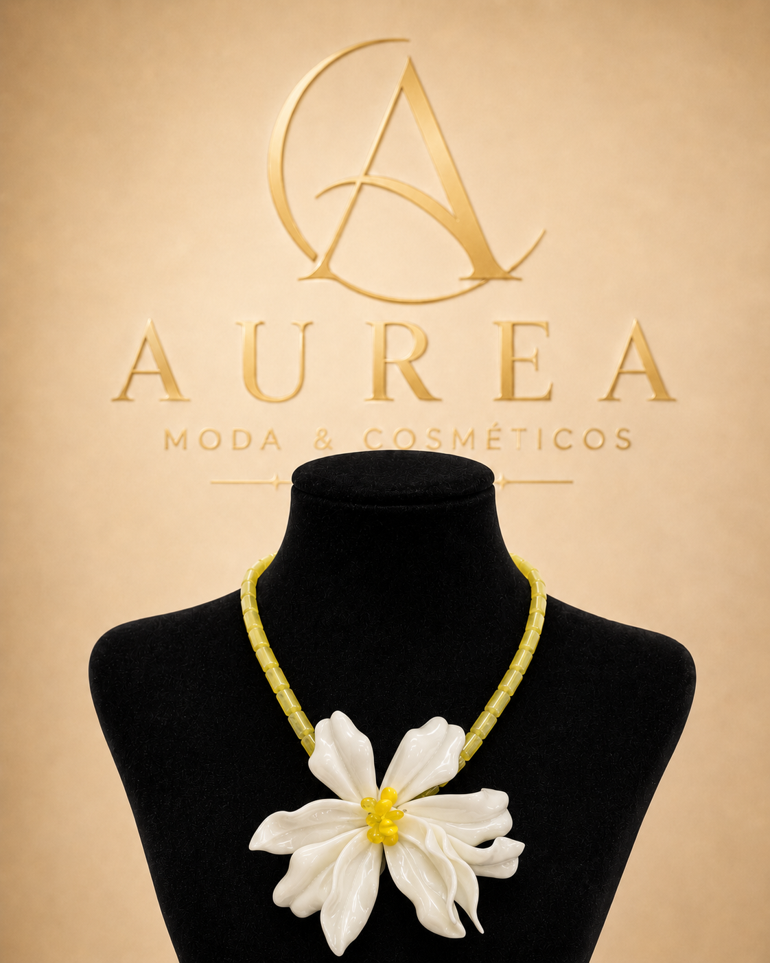 Collar Gardenia Lima