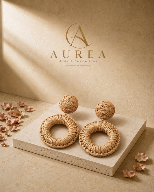 Pendientes Aro Natural