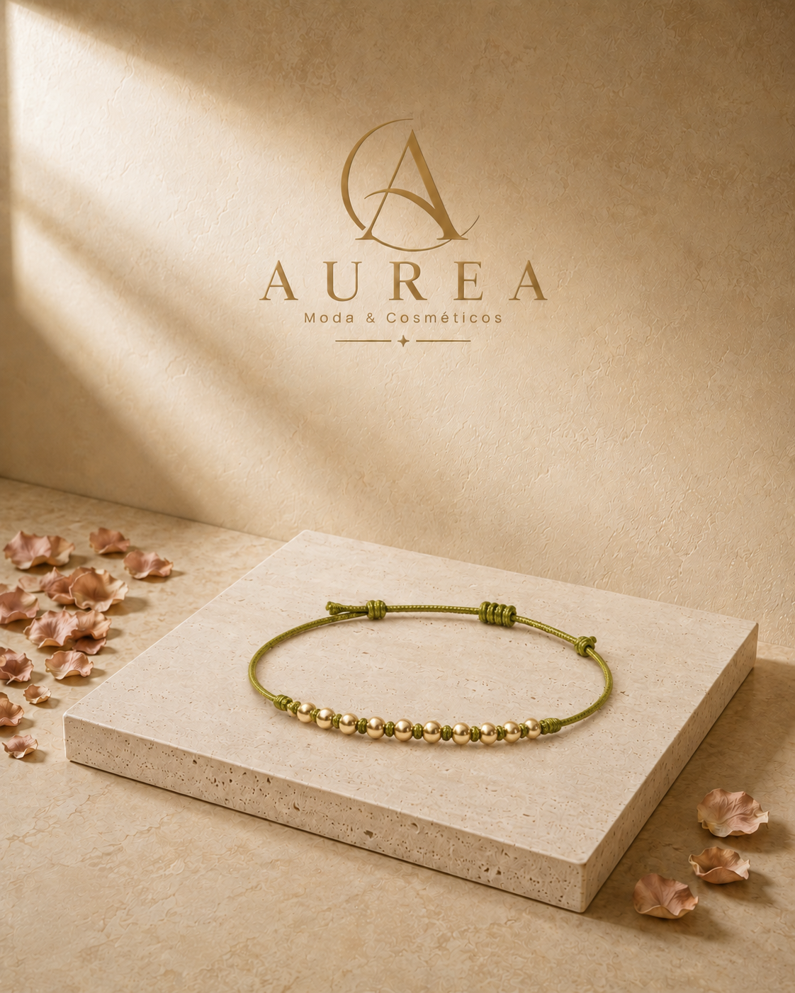 Pulsera Ajustable Nara Verde