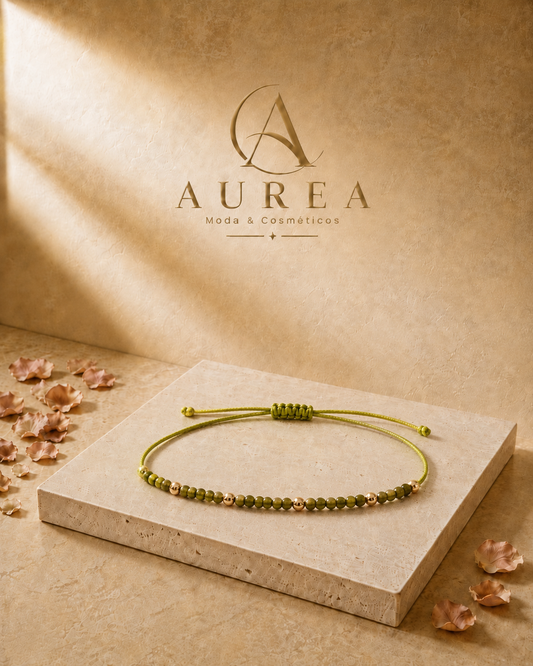 Pulsera Ajustable Verde Oliva