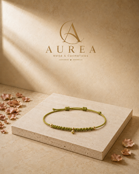 Pulsera Ajustable Sira Verde