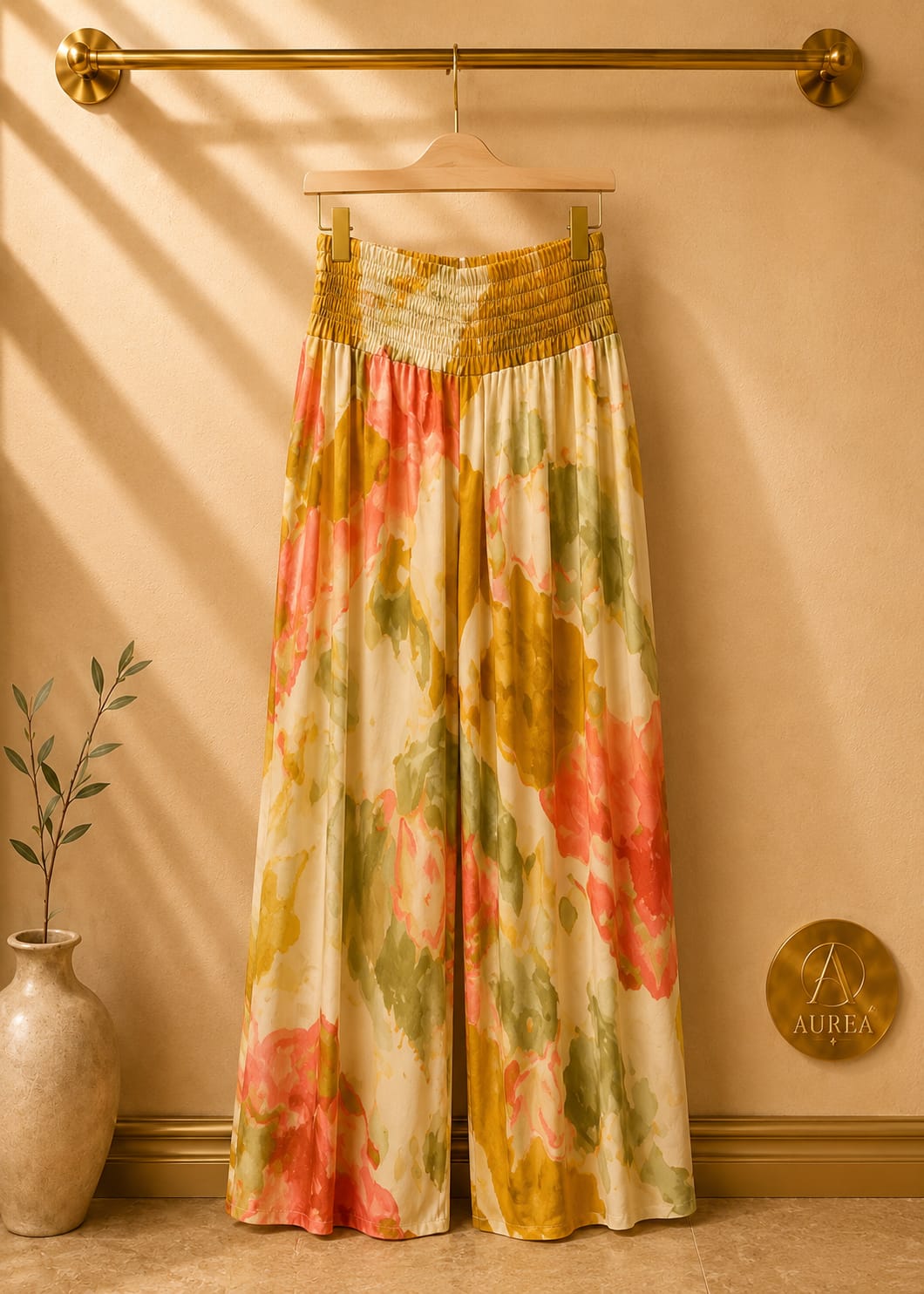 Pantalón Palazzo Floral