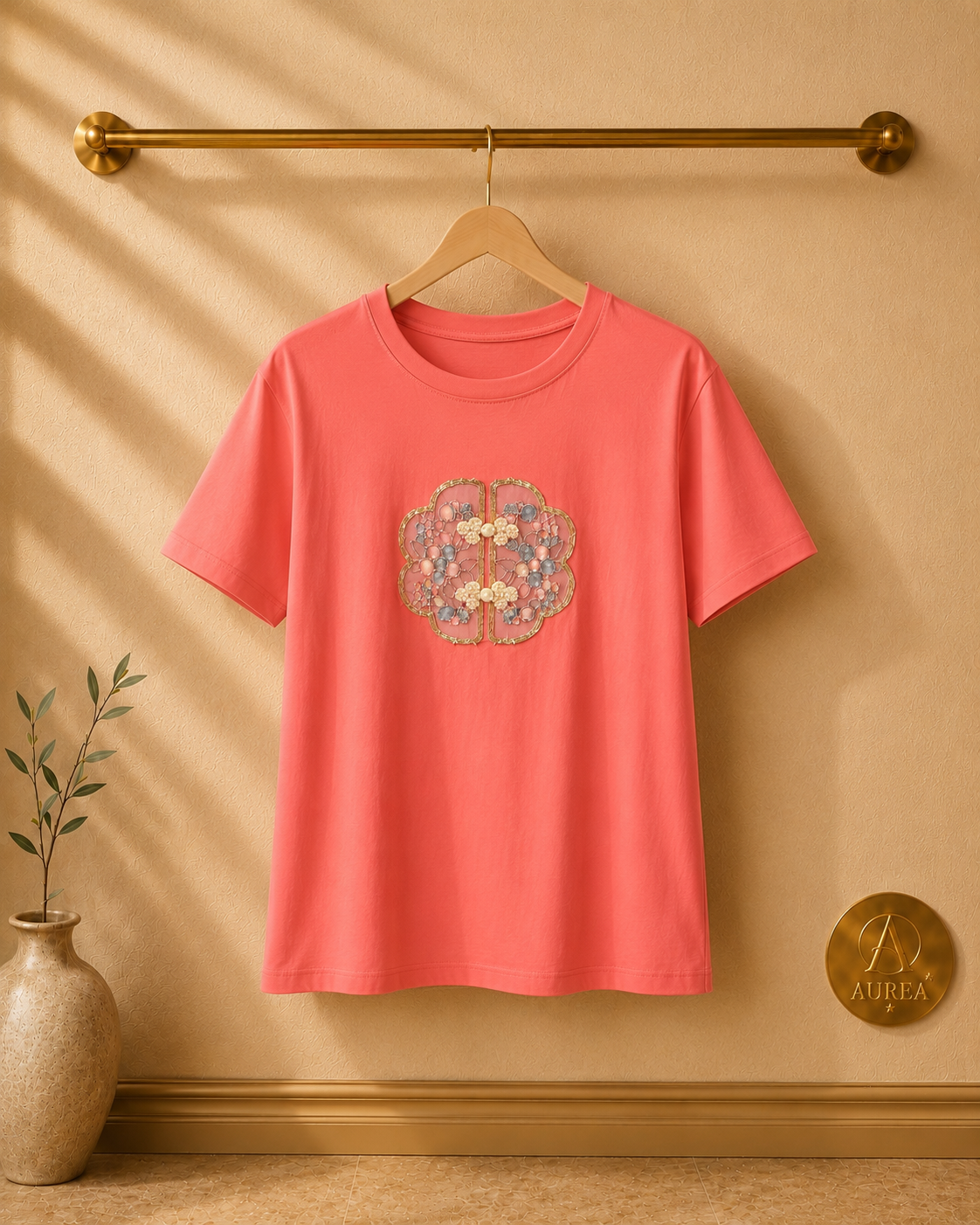 Camiseta Flor Joya