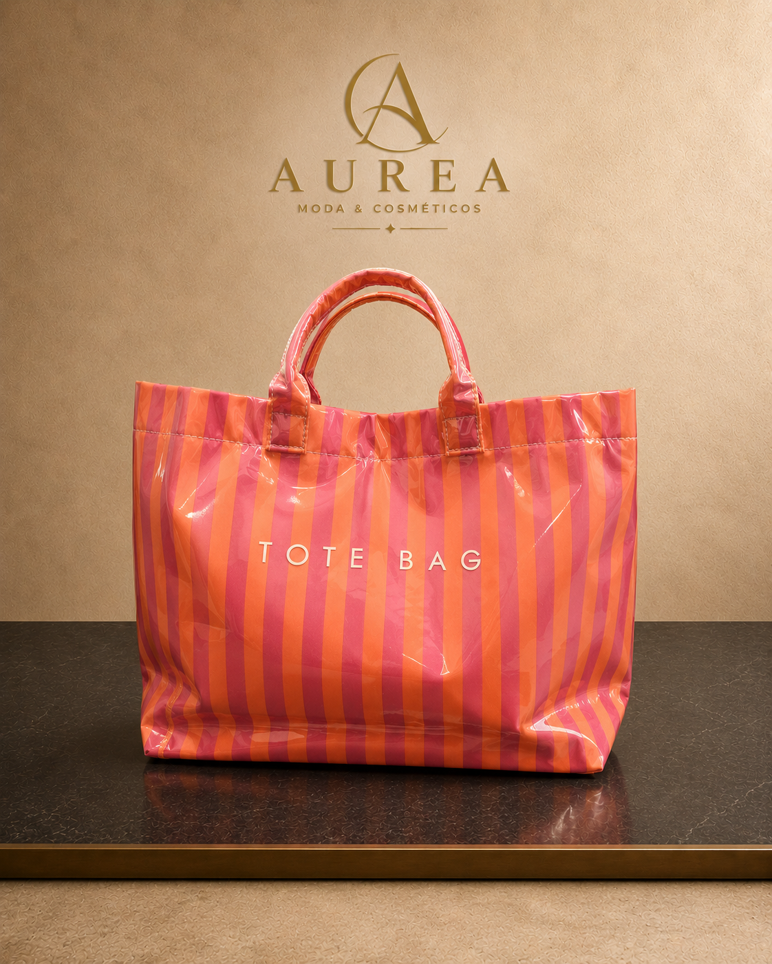 Bolso Tote Rayas Candy